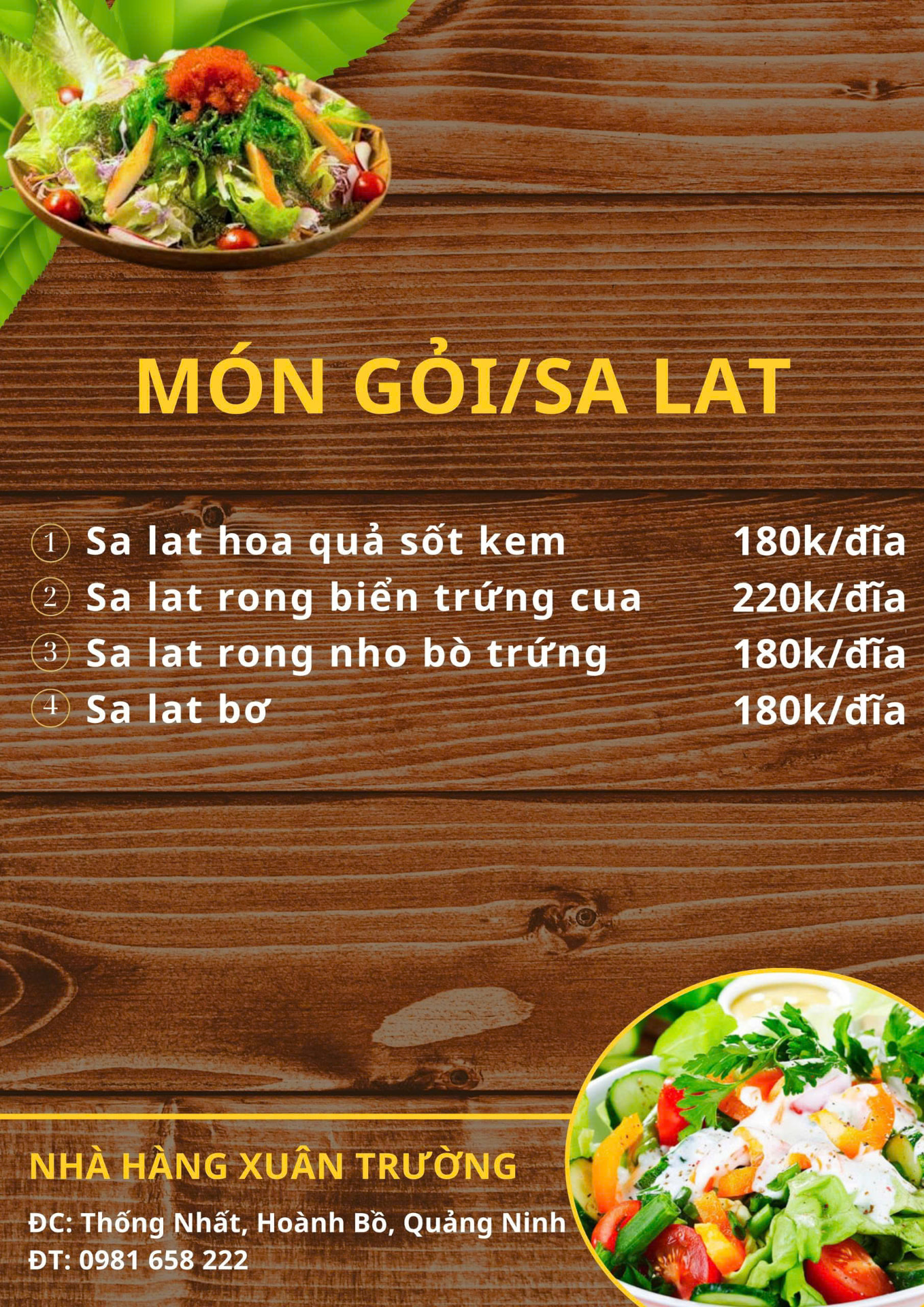 Món gỏi / Sa lát