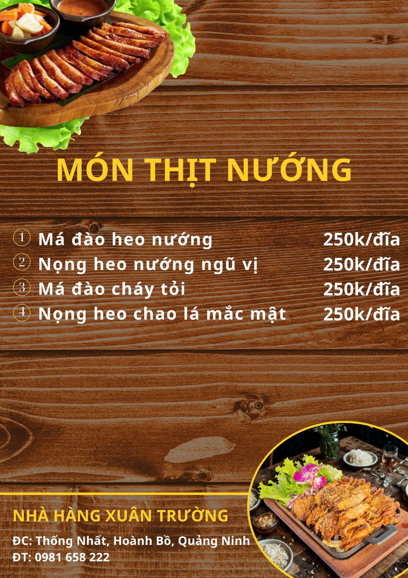 Món thịt nướng